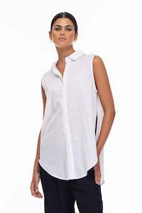 The Workwear Edit: The Perfect Storm Tank - White/Black Binding