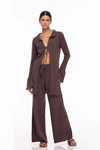 Knitwear 2: Lena Pant - Chocolate