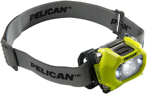 Pelican 2745 Intrinsically Safe Head Lamp, AAA Battery LED