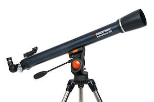 Telescope, 70mm, 2.7", Refractor, Astromaster, Celestron.with moon filter, and S…