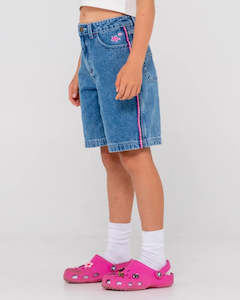 Rusty Flip Girl Low Rise Denim Jorts - Sum24