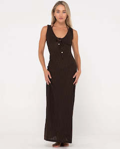 Rusty Vita Sheer Knit Maxi Dress - Sum24