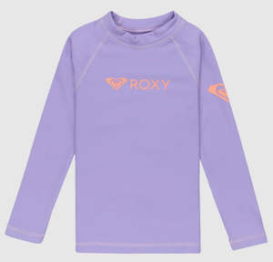 Roxy Girls Heater Long Sleeve Thermal Rash Top - Sum24