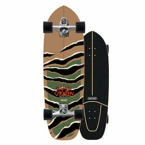 Clothing: CARVER C7 33.5" JOB CAMO TIGER SURFSKATE