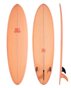 Salt Gypsy 7'8 Mid Tide PU Midlength Surfboard