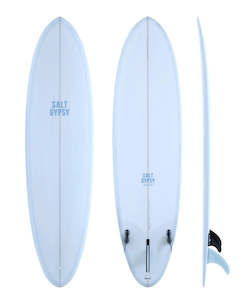 Salt Gypsy 7'4 Mid Tide PU Midlength Surfboard