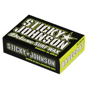 Clothing: Sticky Johnson Yellow/Basecoat/Tropical Surfboard Wax