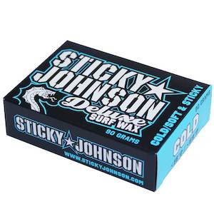 Clothing: Sticky Johnson Blue/Cold Surfboard Wax - 15 degrees and below