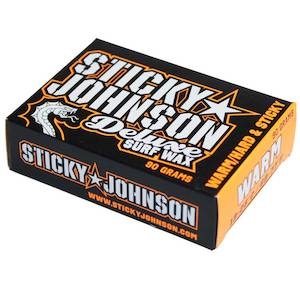 Clothing: Sticky Johnson Orange/Warm Surfboard Wax 19-25 degrees