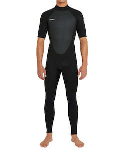 Clothing: O'Neill Reactor II 2mm Short Sleeve Wetsuit - Sum24