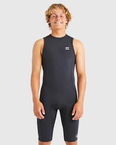 Clothing: Billabong 202 Absolute 2mm BZ FL Short John Wetsuit -Sum24