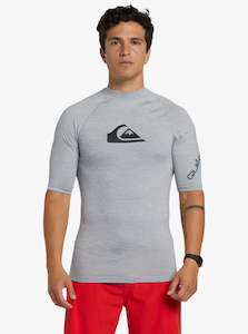 Quiksilver All Time Short Sleeve Rash Top - Sum23