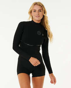 Clothing: Rip Curl Womens E Bomb 2mm GBS Long Sleeve Wetsuit - Sum24