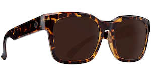 Spy Dessa Honey Tort/Happy Dark Brown Sunglasses