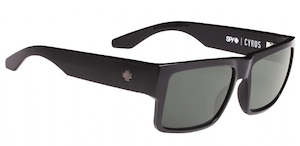 Spy Cyrus Black/Happy Grey Green Sunglasses