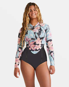 Clothing: Billabong Salty Dayz Natural 1mm Long Sleeve Wetsuit - Sum24