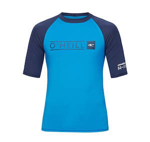 Clothing: O'Neill Boys Reactor Block UV SS Rash Vest - Sum24