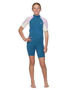 Clothing: O'Neill Girls Reactor II 2mm Spring Wetsuit - Sum24