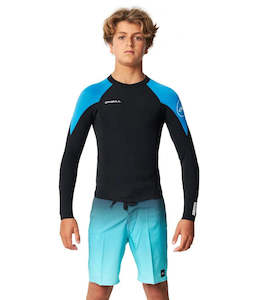 O'Neill Boys Reactor II 1.5mm LS Wetsuit Vest - Sum24