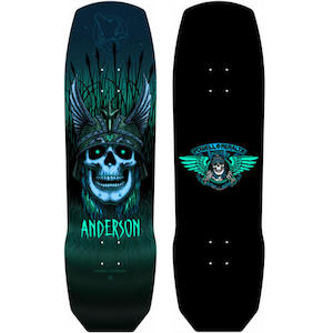 Clothing: Powell Peralta 9.13" Andy Anderson Heron Skull Deck