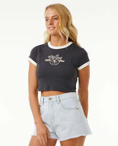 Rip Curl Archive Ringer Baby Tee - Sum24