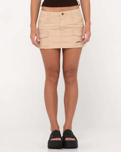 Rusty Tank Girl Low Rise Mini Skirt - Sum24