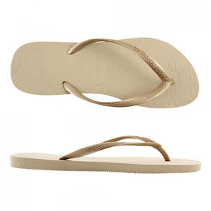 HAVAIANAS SLIM GOLD JANDALS