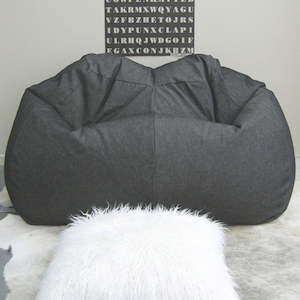 Furniture manufacturing: Jumbo Beanbag Denim