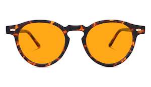 Sunglass: SunDown Oscar Blue Blocking Glasses - Tortoise