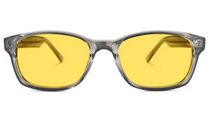 DayMax Wayfarer Glasses - Pearl Grey