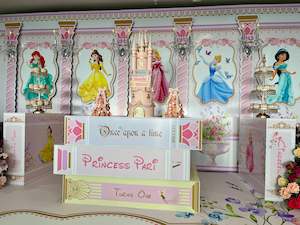 Function equipment renting, leasing or hiring: Disney Princess Backdrop