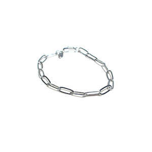 Paperclip Bracelet - Silver Standard