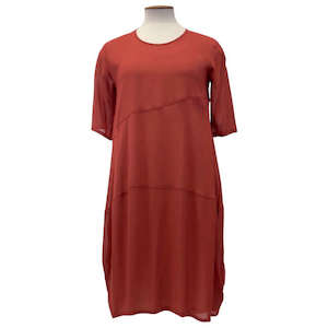 TAKE ME ANYWHERE DRESS - Terracotta