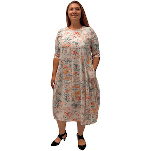 Womenswear: LIFE IN A BUBBLE DRESS - Pastel Floral