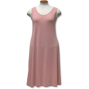 BASIC SLIP DRESS - Blush Pink