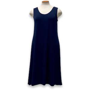 BASIC SLIP DRESS - Denim Blue