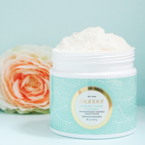 Sugar Tiare Flower – Whipped Sugar Scrub