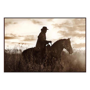 HOWDY COWBOY CANVAS PRINT