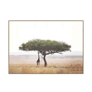 Hair care: SAVANNA GIRAFFE CANVAS PRINT