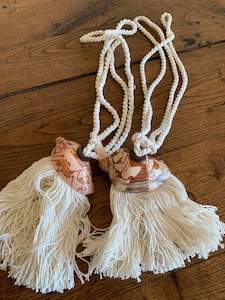 Homeware & Accessories: Shell curtian ties