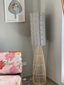 Standard Lamp Stand with Shade