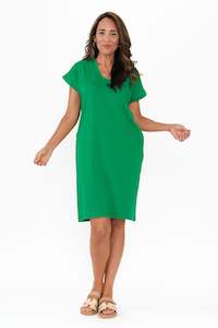 Zena Green T-Shirt Dress