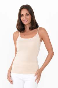 Womenswear: Nude Micro Modal Singlet