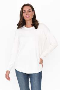 Womenswear: Sophie White Knit Jumper