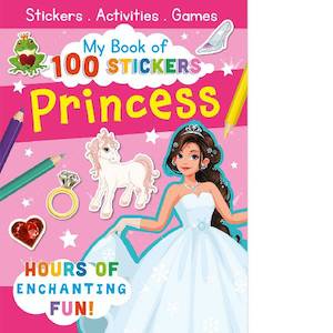 My Book of 100 Stickers Princess