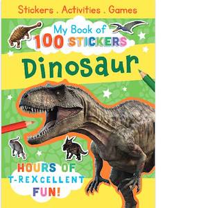 My Book of 100 Stickers Dinosaur