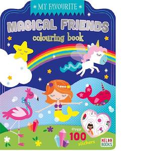 Books: My Favourite Magical Friends Colouring