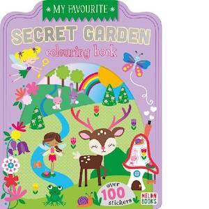 My Favourite Secret Garden Colouring