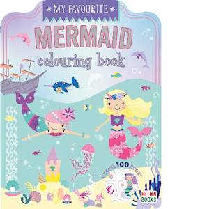 Books: My Favourite  Mermaid Colouring