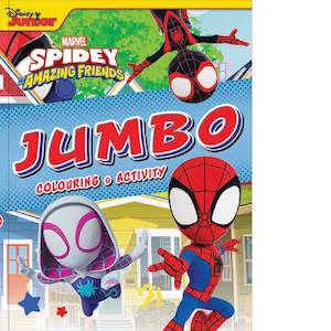 Spidey And His Amazing Friends Jumbo Colouring